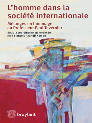 cover image of L'Homme dans la Société Internationale